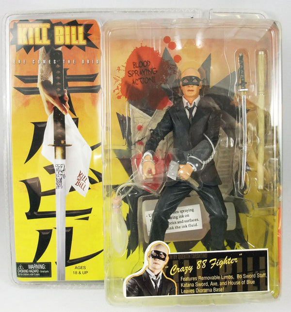 2004 NECA Kill Bill Series 1 Figure C Crazy 88 Tarentino Action Figure