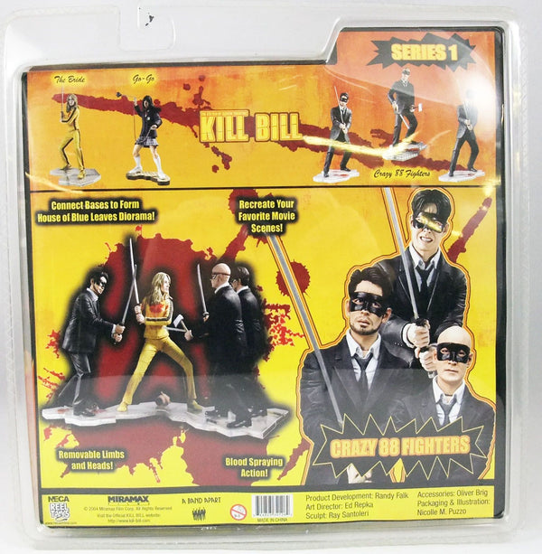 2004 NECA Kill Bill Series 1 Figure C Crazy 88 Tarentino Action Figure