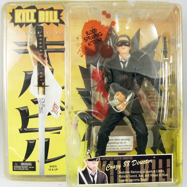 2004 NECA Kill Bill Series 1 Crazy 88 Director Action Figure