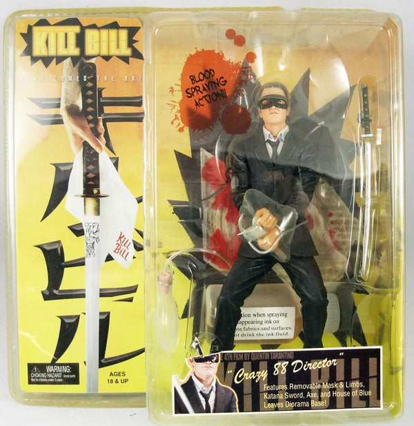 2004 NECA Kill Bill Series 1 Crazy 88 Director Action Figure