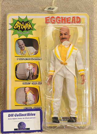 Figures Toy Co - Batman Classic TV Series  - Series 2 Egghead Action Figure 8" Mego Retro