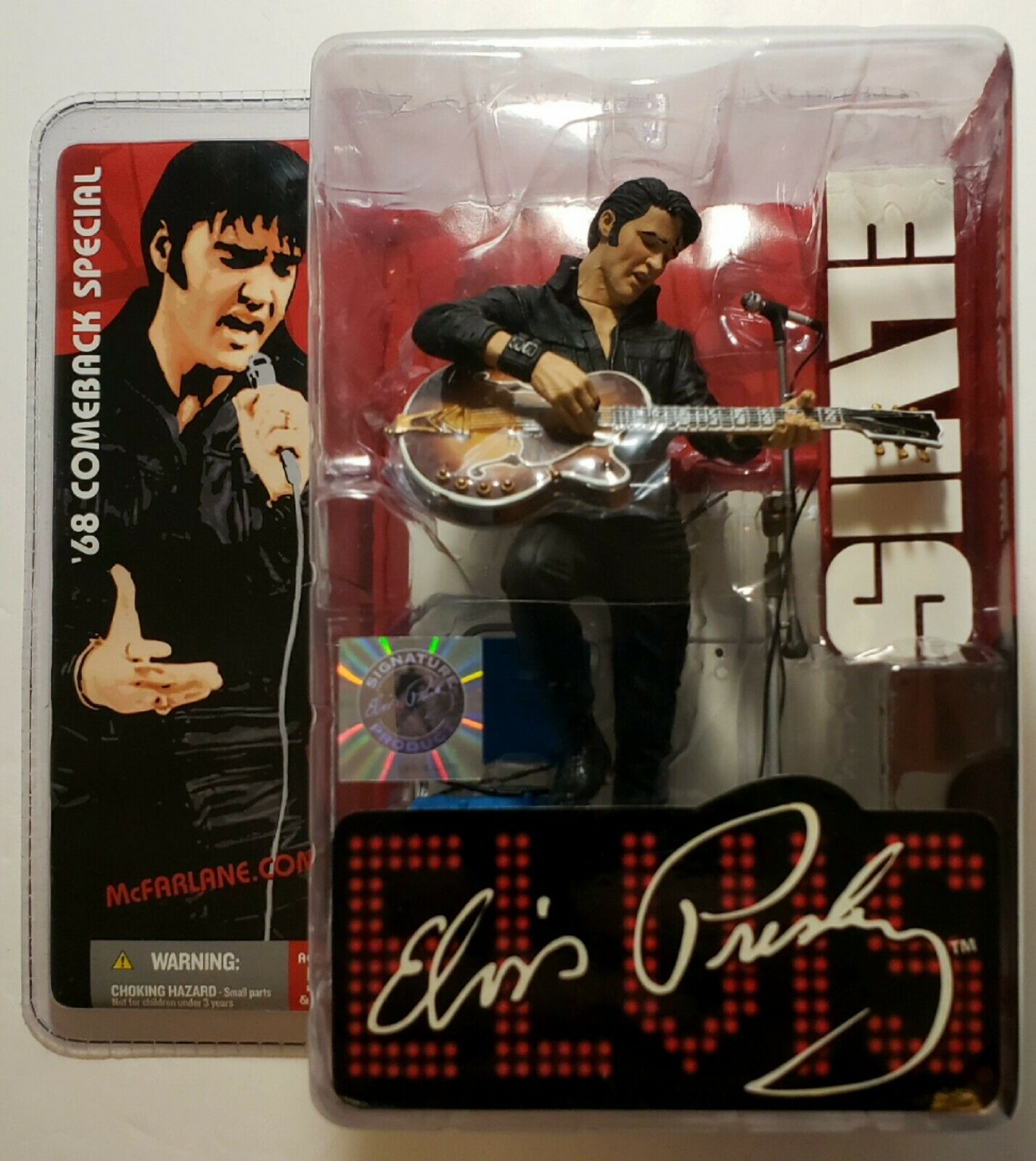 3 Mcfarlane Toys Elvis Presley Action Figures, Las cheapest Vegas ‘68 Comeback Special