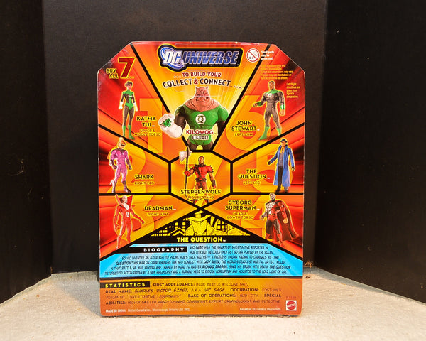2009 DC Universe Classics Wave 11 - The Question Action Figure BAF Kilowog