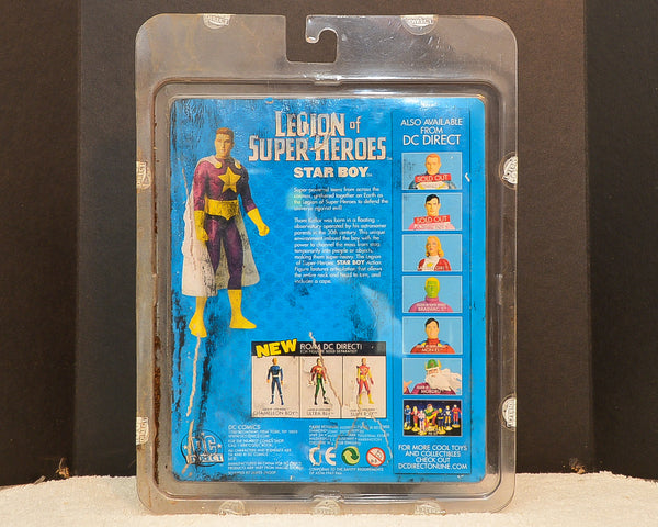 2003 DC Direct Legion of Super-Heroes Star Boy Action Figure - Loose