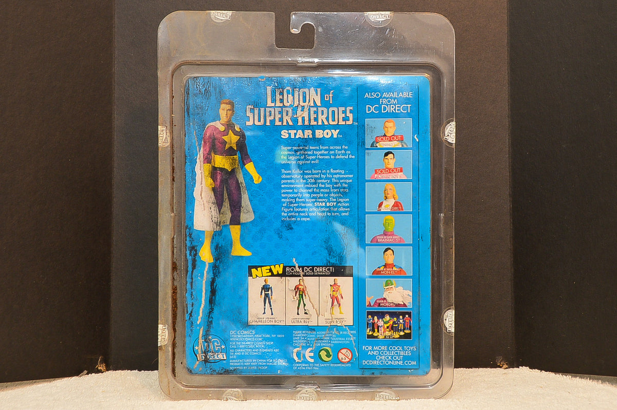 2003 DC Direct Legion of Super-Heroes Star Boy Action Figure - Loose