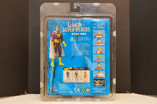 2003 DC Direct Legion of Super-Heroes Star Boy Action Figure - Loose