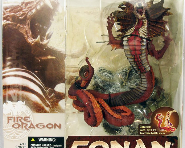 2004 McFarlane Conan Series One Fire Dragon Action Figure