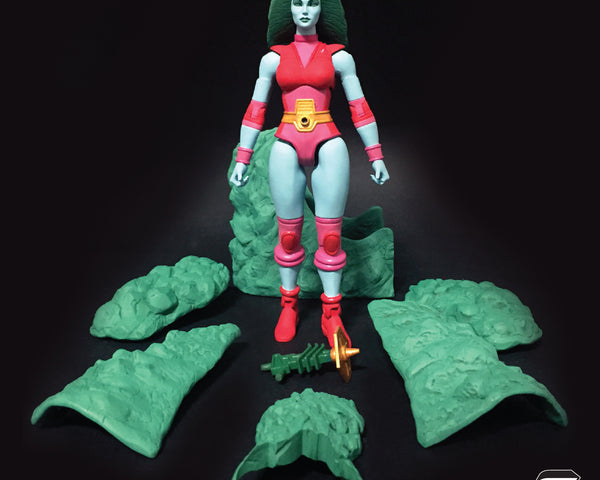 2018 Super 7 Masters of the Universe Granita Action Figure