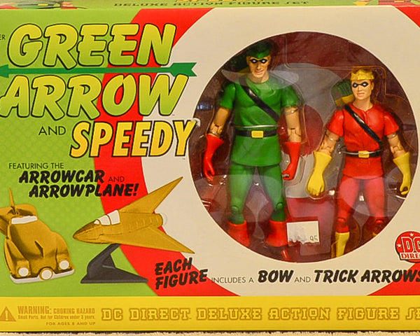 DC Direct Green Arrow and Speedy Deluxe Action Figure Box Set
