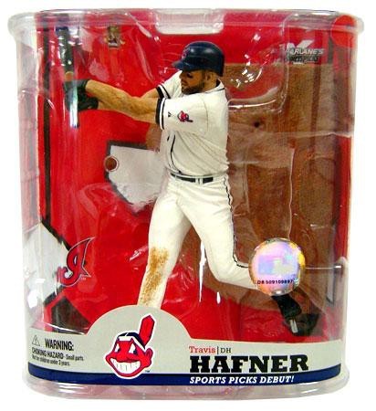 2008 McFarlane Sportspicks Travis Hafner Cleveland Indians White Jersey Action Figure
