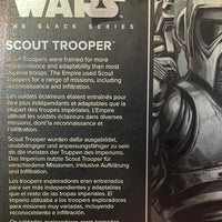 2021 Hasbro Star Wars Black Series Carbonized Scout Trooper Action Figure