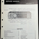 Kenwood RZ-1 Service Manual