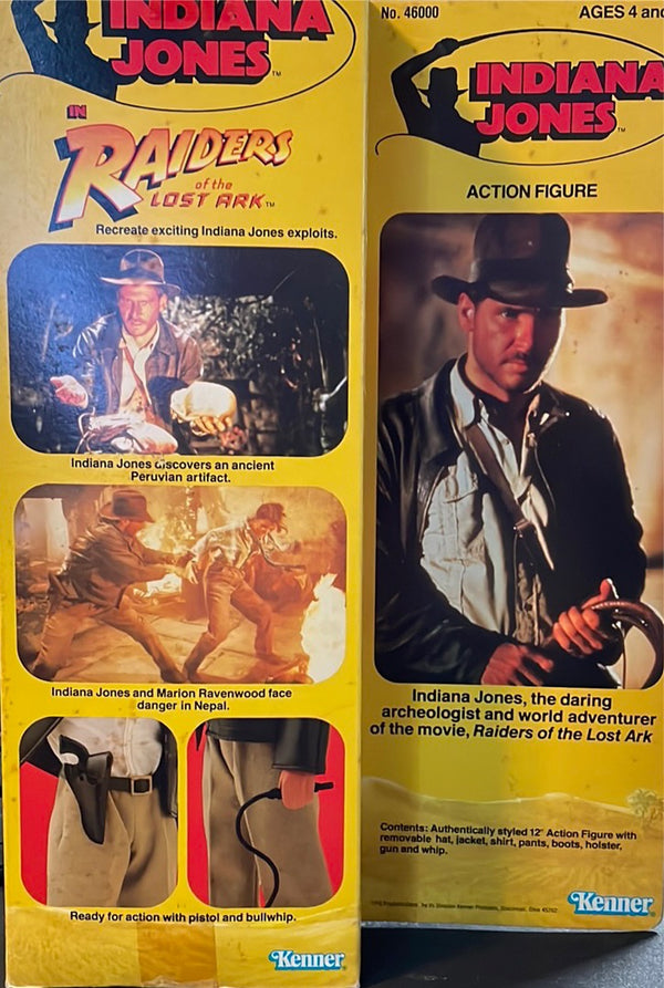 1981 Kenner Indiana Jones 12 Inch Vintage Action Figure