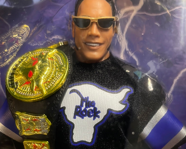 2022 Mattel WWE Elite Collection Series 100 The Rock Action Figure
