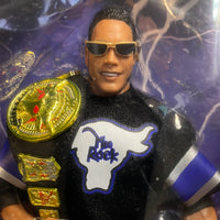 2022 Mattel WWE Elite Collection Series 100 The Rock Action Figure