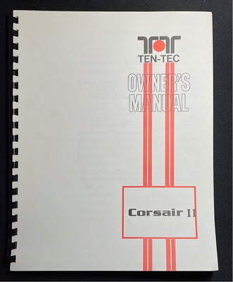 Ten-Tec Corsair II Owner's Manual