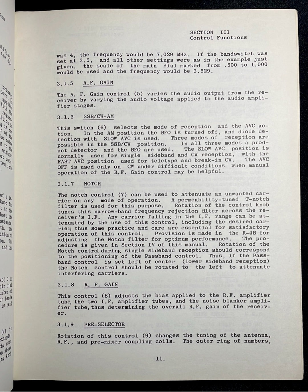 Drake R-4B Receiver Instruction Manual