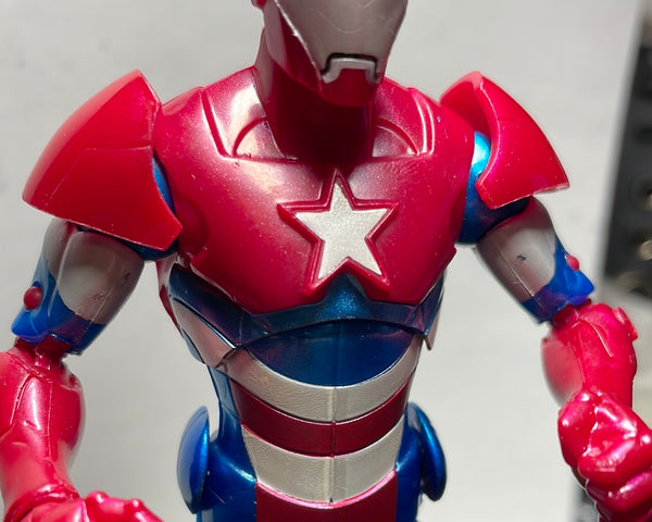 2012 Marvel Legends Dark Avengers Iron Patriot Action Figure - Loose