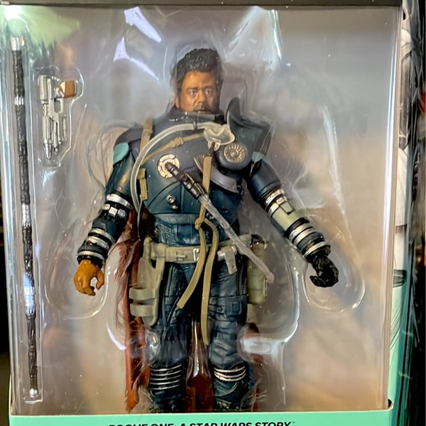 2022 Hasbro Star Wars Black Series Rogue One Saw Gerrera Action Figure