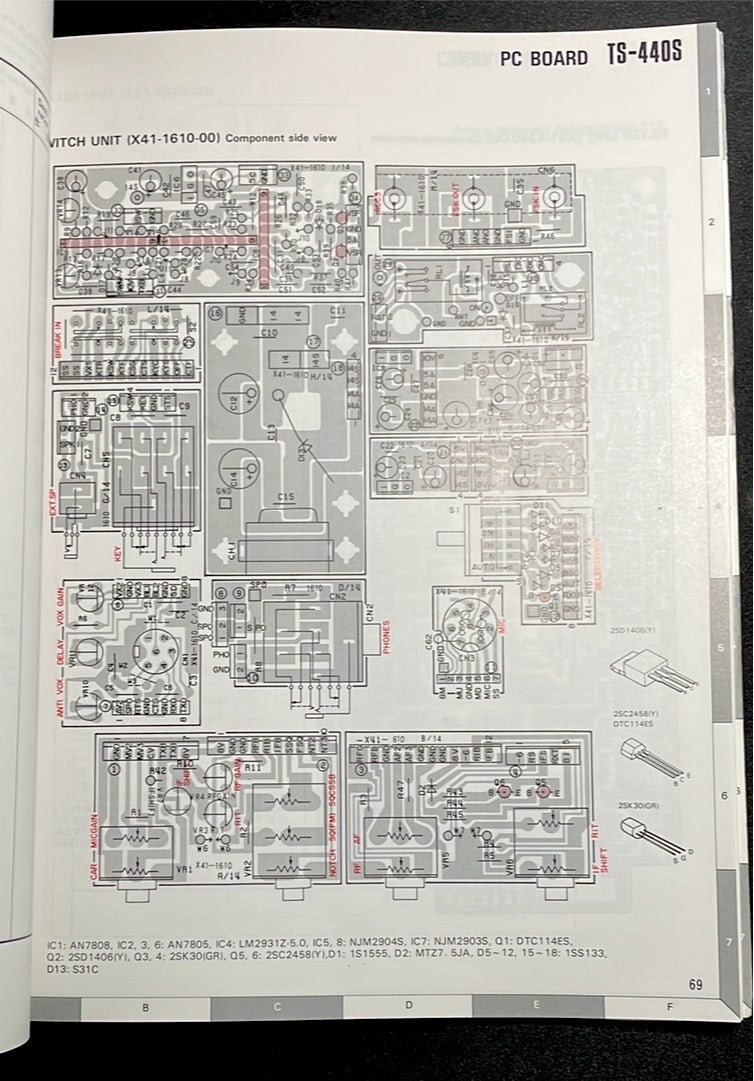 Kenwood TS-440S/AT Service Manual| DH Collectibles