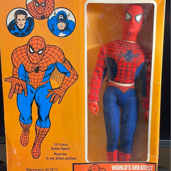 1977 MEGO WGSH 12.5 Inch Spider-Man Vintage Action Figure - DH Collectibles