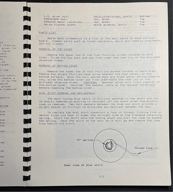 Ten-Tec Corsair II Owner's Manual