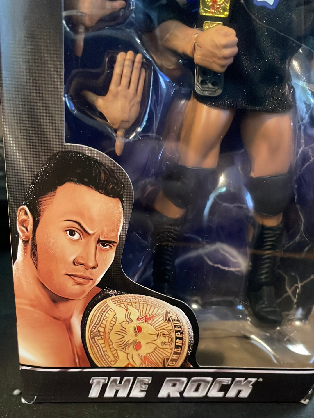 2022 Mattel WWE Elite Collection Series 100 The Rock Action Figure