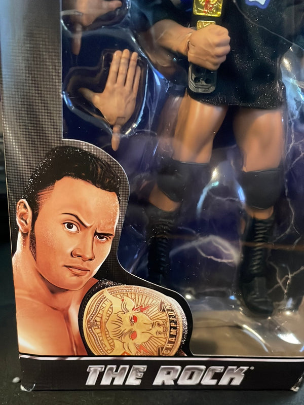 2022 Mattel WWE Elite Collection Series 100 The Rock Action Figure