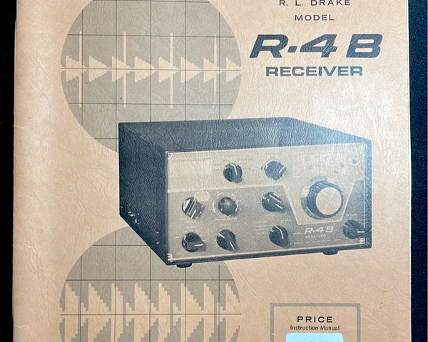 Drake R-4B Receiver Instruction Manual