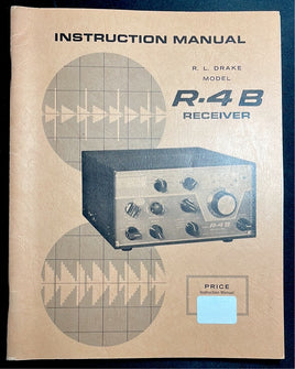 Drake R-4B Receiver Instruction Manual