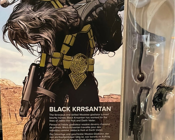 2022 Hasbro Star Wars Black Series Black Krrsantan (Comic) Action Figure