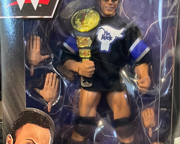 2022 Mattel WWE Elite Collection Series 100 The Rock Action Figure