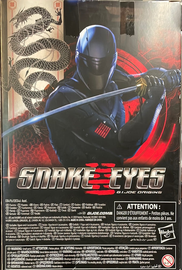 2020 Hasbro Snake Eyes: G.I. Joe Origins Classified Series Storm Shadow Action Figure