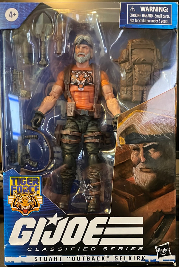 2021 Hasbro GI Joe Classified Series Stuart "Outback" Selkirk Action Figure