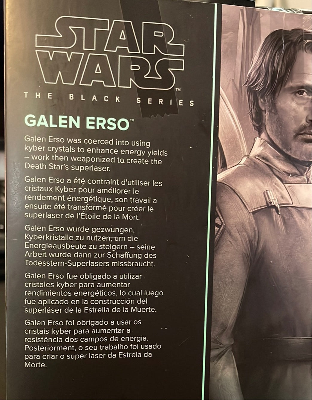 2021 Hasbro Star Wars Black Series Galen Erso Action Figure
