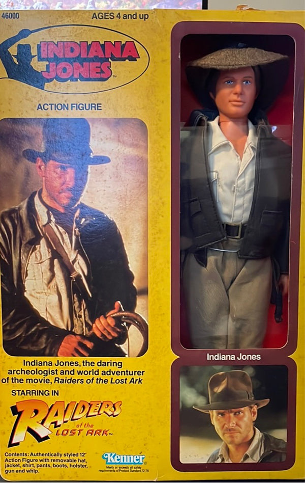 1981 Kenner Indiana Jones 12 Inch Vintage Action Figure