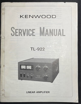 Kenwood TL-922 Amateur Radio Amplifier Service Manual Package