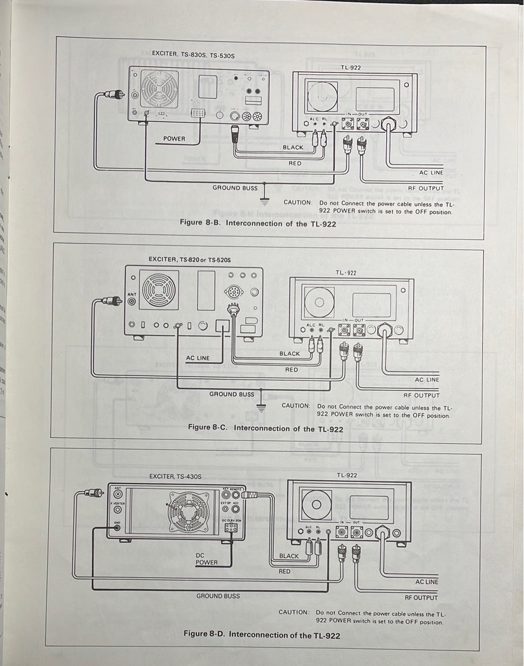 Kenwood TL-922 Amateur Radio Amplifier Service Manual Package