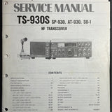 Kenwood TS-930S Amateur Radio Service Manual