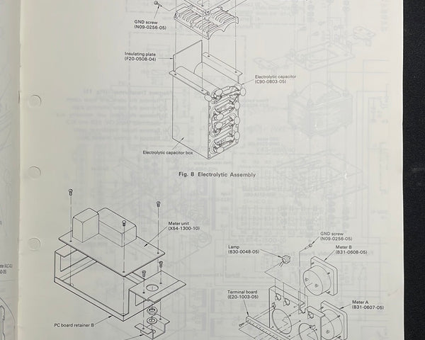 Kenwood TL-922 Amateur Radio Amplifier Service Manual Package