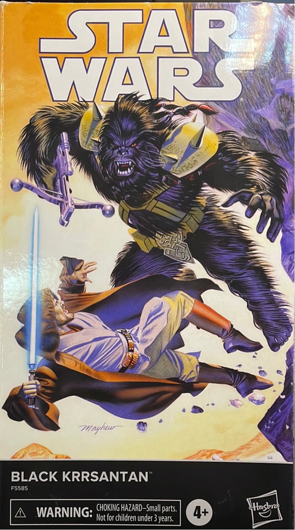 2022 Hasbro Star Wars Black Series Black Krrsantan (Comic) Action Figure