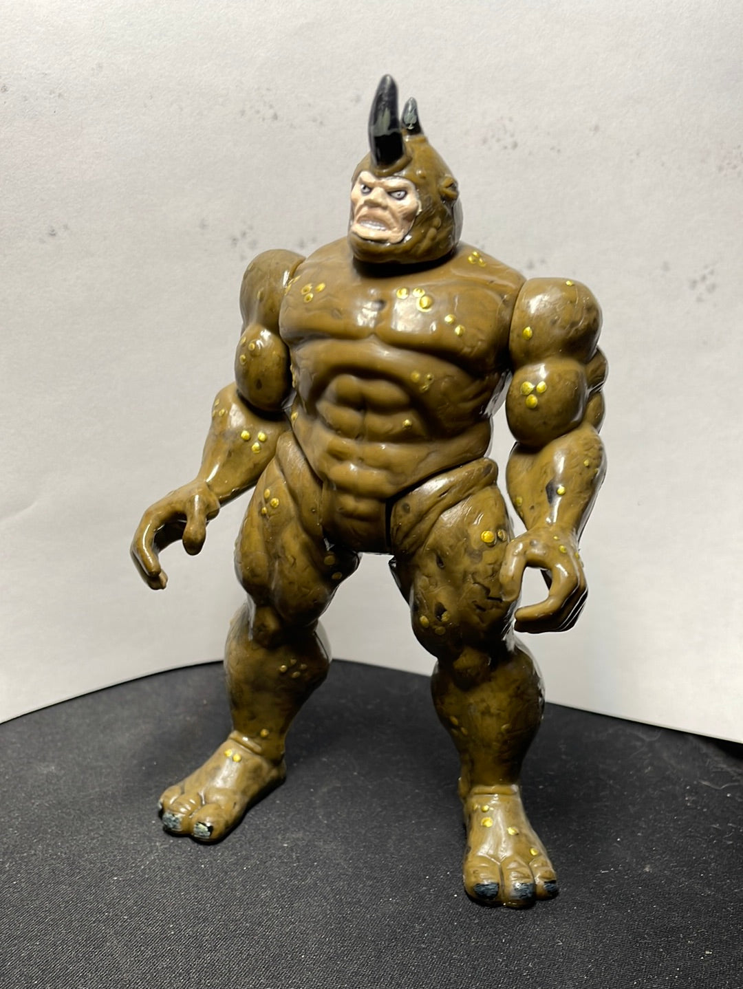 1994 Toy Biz Marvel Rhino w Head Ramming Action Figure - Loose