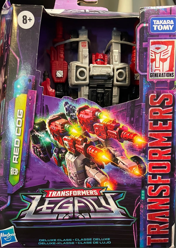 2022 Transformers Toys Generations Legacy Deluxe Red Cog Weaponizer Action Figure