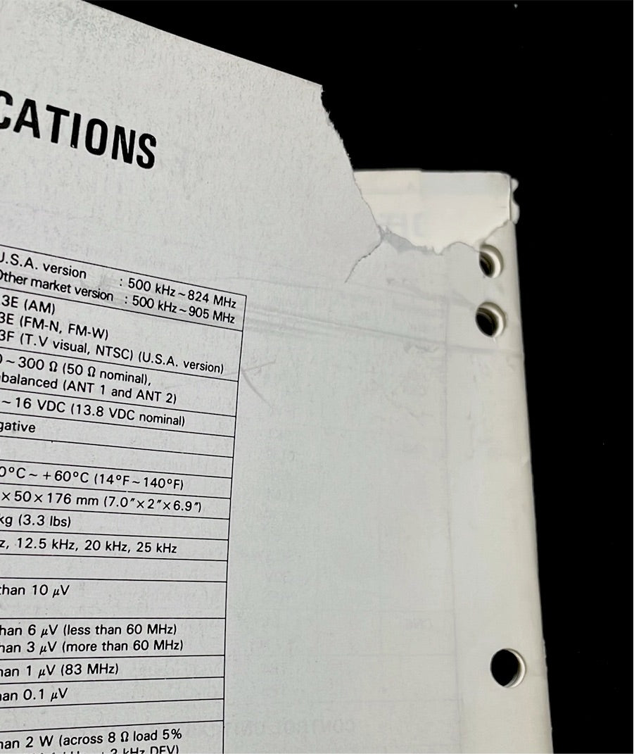 Kenwood RZ-1 Service Manual
