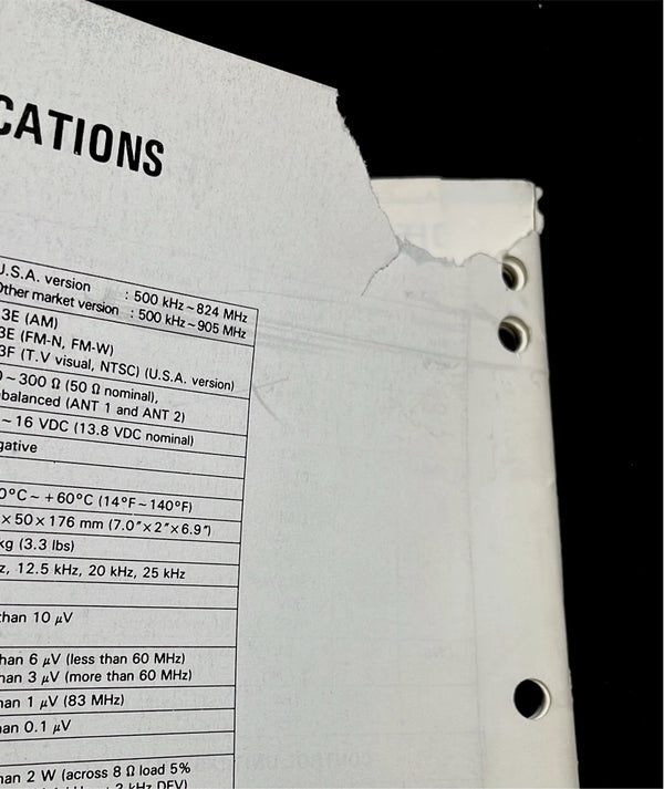 Kenwood RZ-1 Service Manual