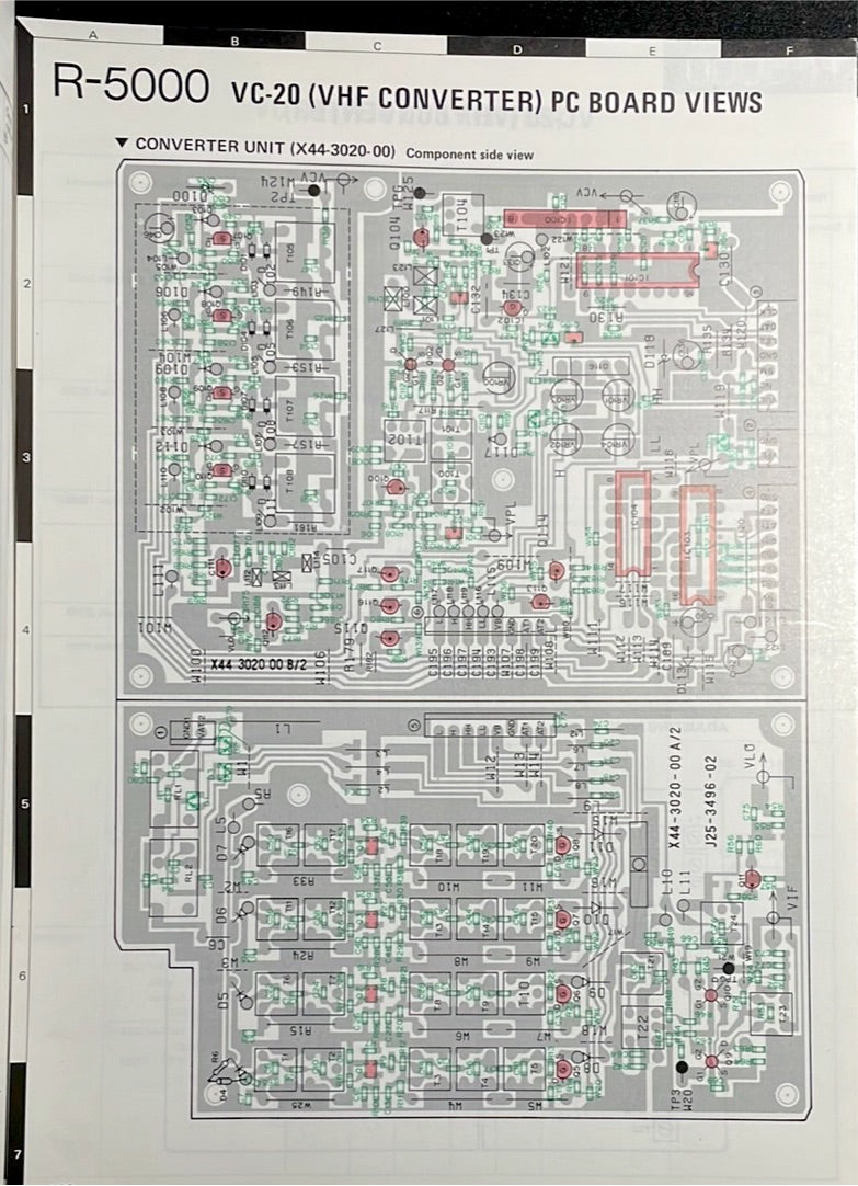 Kenwood R-5000 Service Manual (Used)