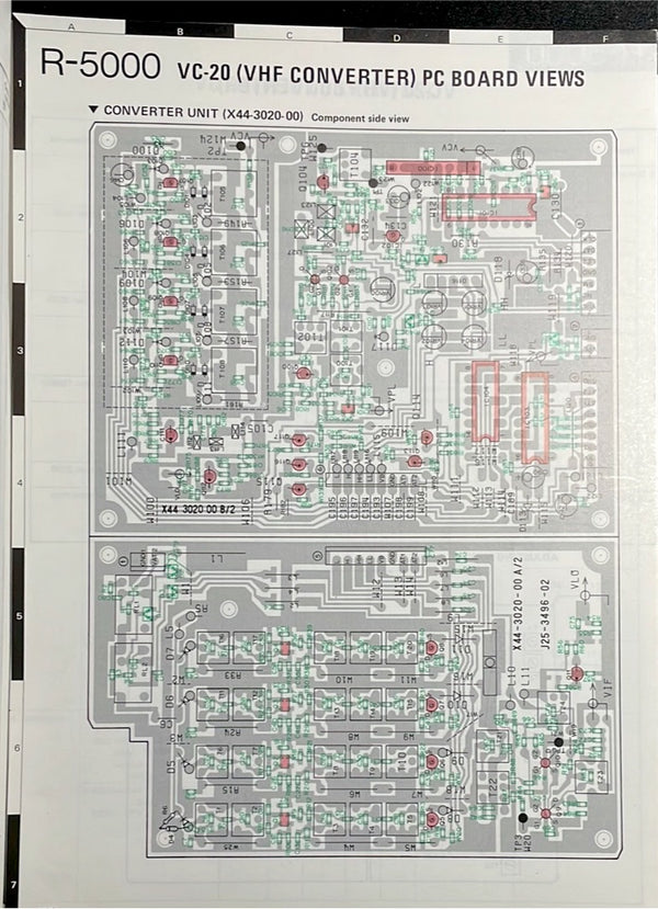 Kenwood R-5000 Service Manual (Used)