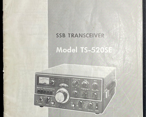 Kenwood TS-520SE Instruction Manual