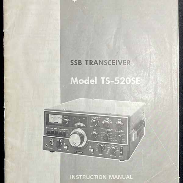 Kenwood TS-520SE Instruction Manual
