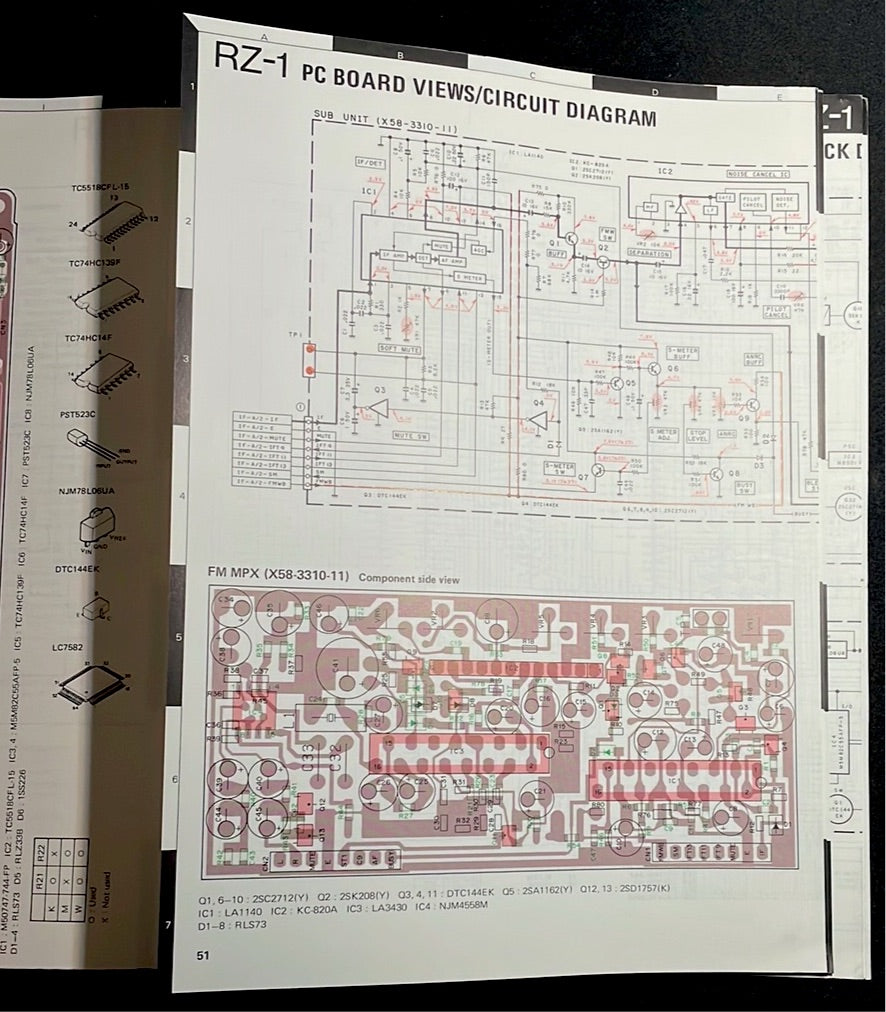 Kenwood RZ-1 Service Manual